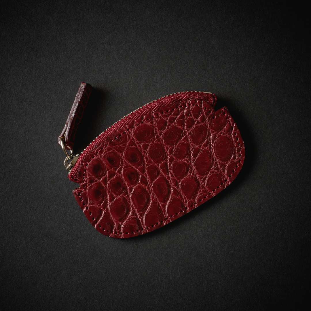極上クロコ ポロサス コインケース COIN CASE PETAL – GOOD4THREE