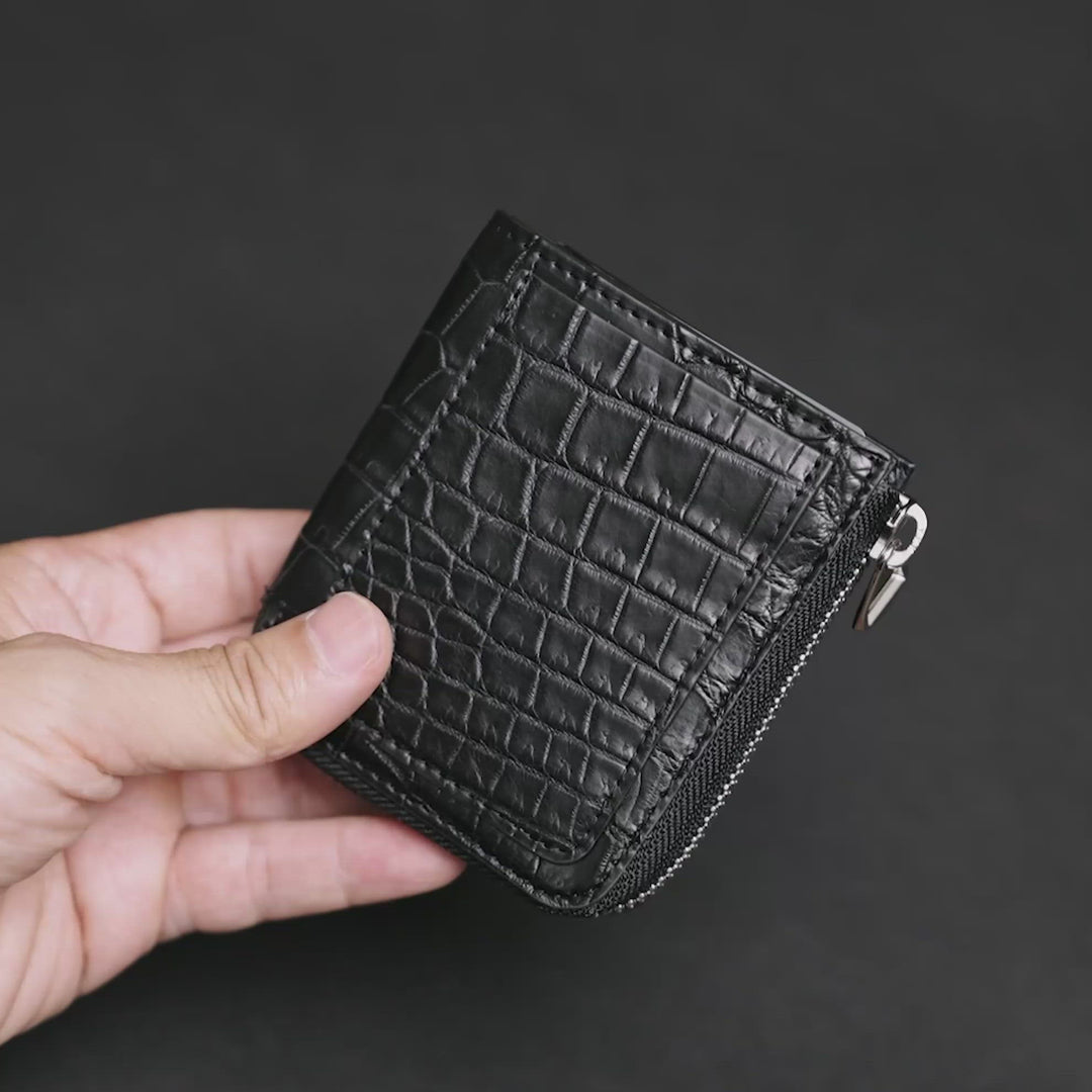 ITTIクロコダイル財布CRISTY VERY COMPACT WLT .5 / CROCO