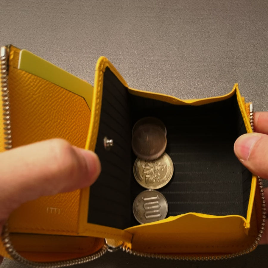 ITTI財布の人気２モデルサイズ比較