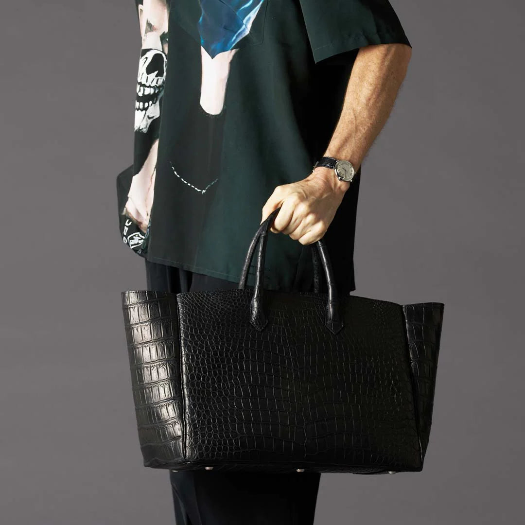 値下げ 未使用 定価¥638,000 山本製鞄天然ヌメクロコダイルスクエアトート crocotote12_1080x_b508c2e9-