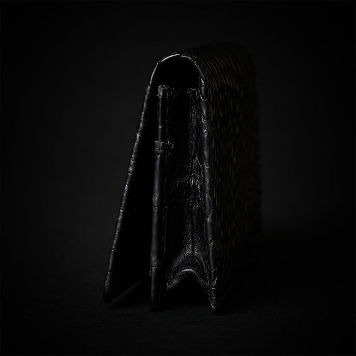 PREMIUM CROCO CARD CASE "EPIGRAPHIA"