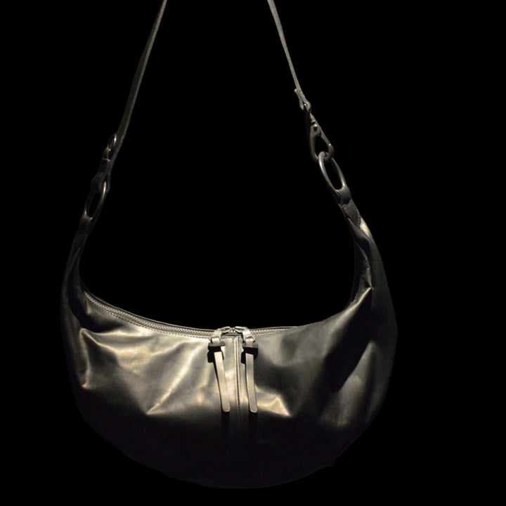 GUIDI CALF SHOULDER BAG【MEDIUM】