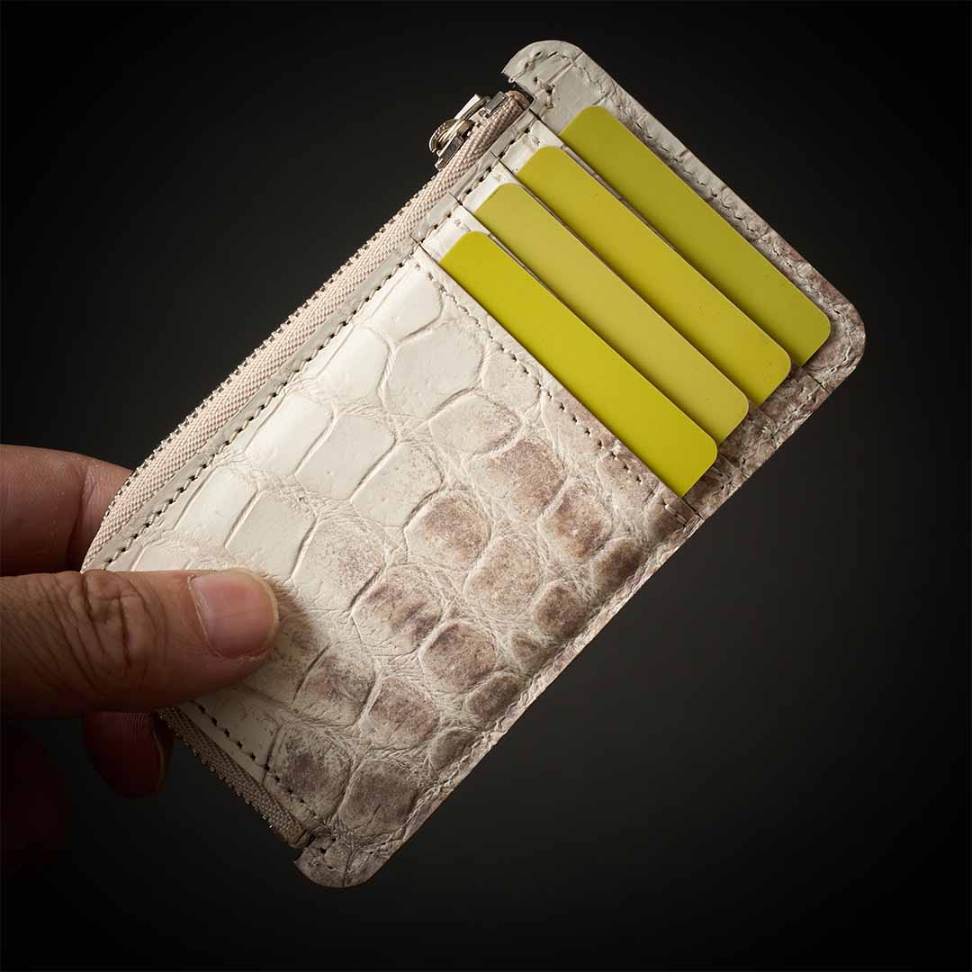 MICRO POROSUS クロコダイル財布