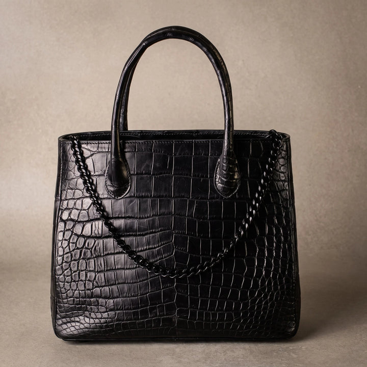 PREMIUM CROCO LOUNGE TOTE MAESTRO