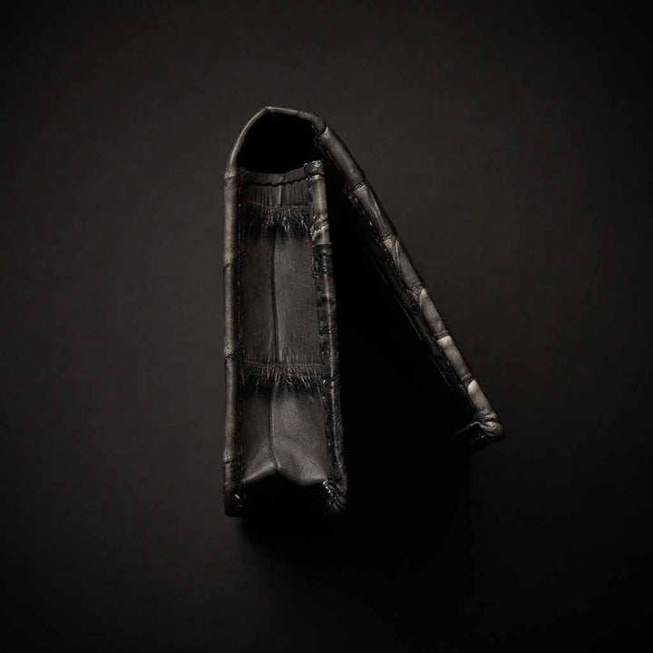 PREMIUM CROCO CARD CASE "EPIGRAPHIA"