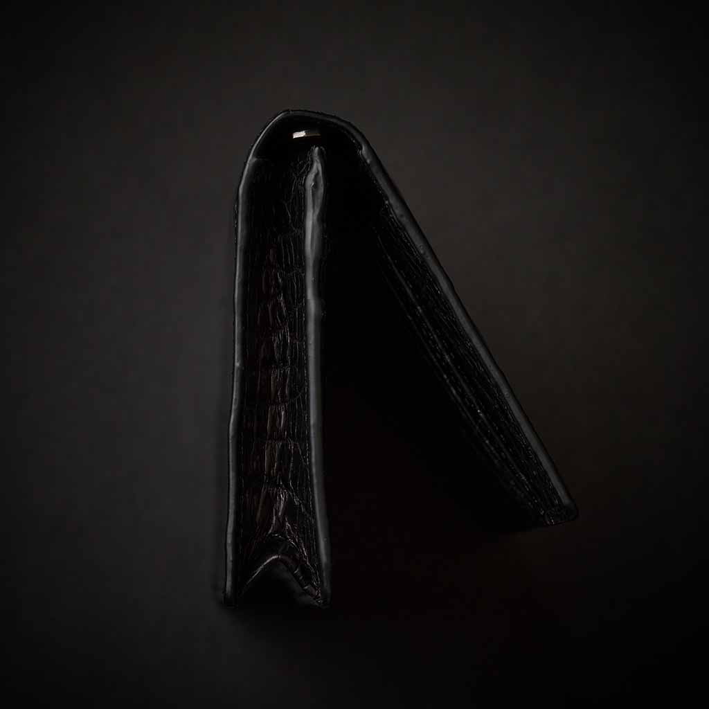 PREMIUM CROCO LONG WALLET "EPIGRAPHIA"