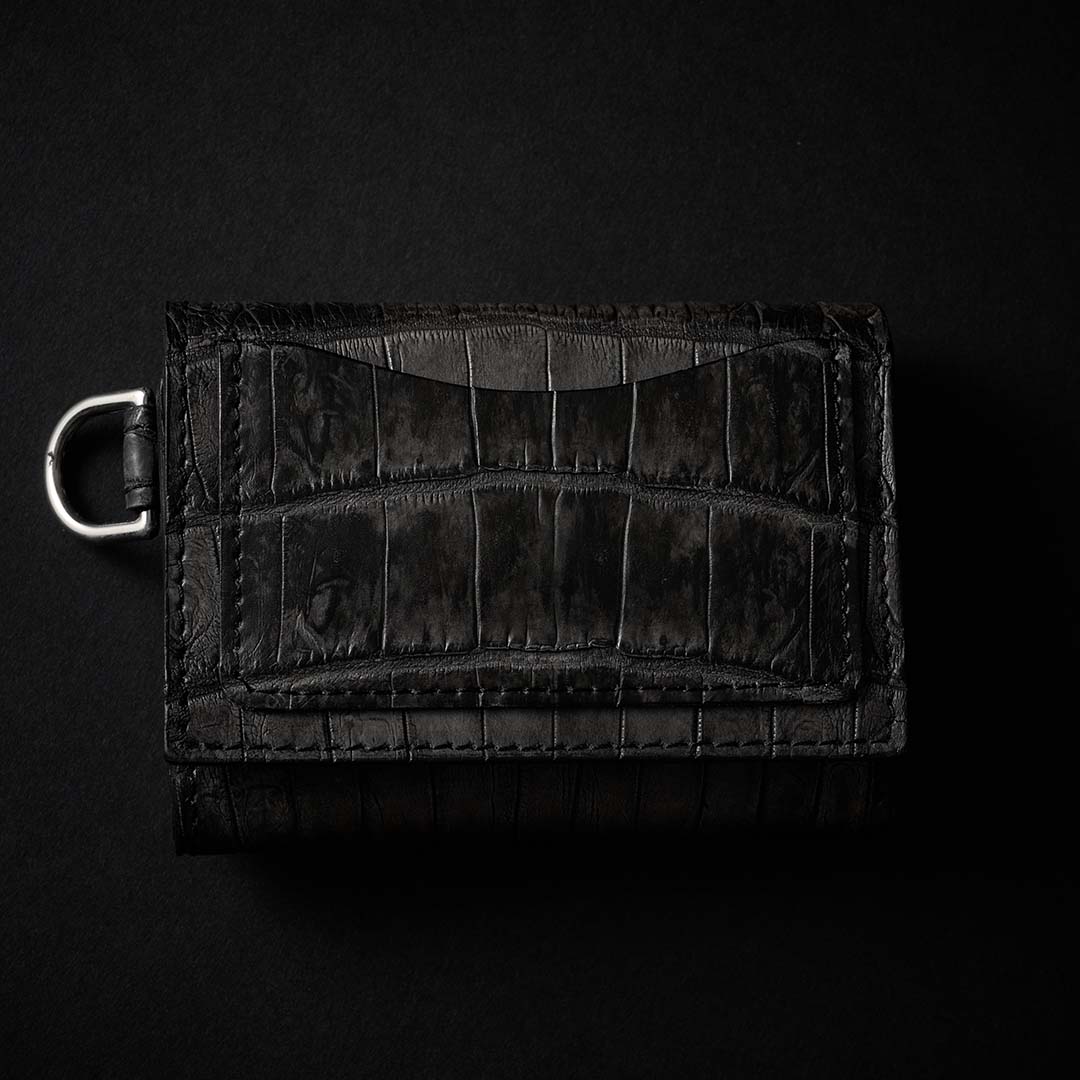 クロコダイル ミニ財布 CROCODILE 3FOLD WALLET