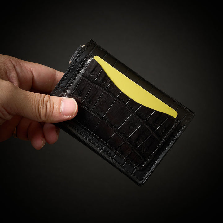 クロコダイル ミニ財布 CROCODILE 3FOLD WALLET