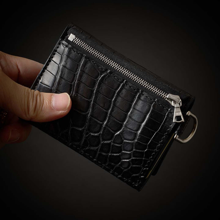 クロコダイル ミニ財布 CROCODILE 3FOLD WALLET
