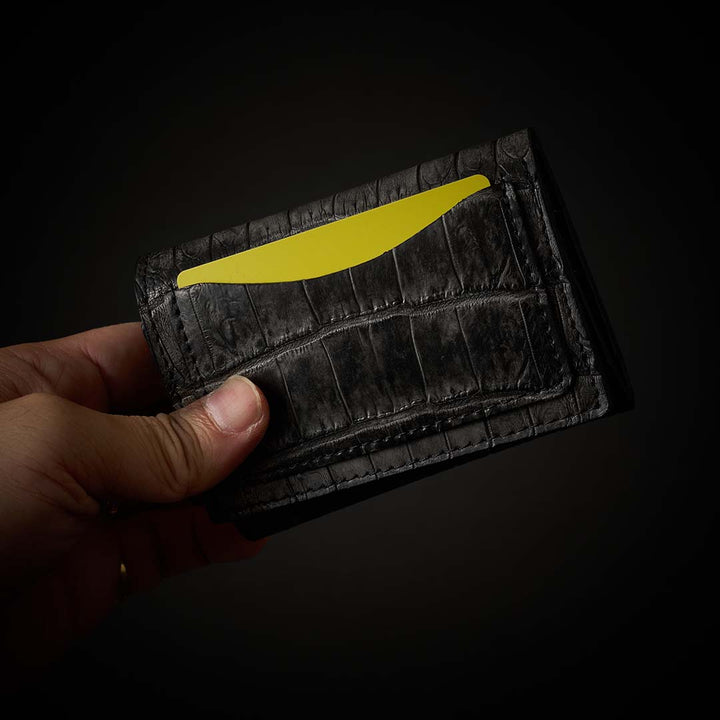 クロコダイル ミニ財布 CROCODILE 3FOLD WALLET