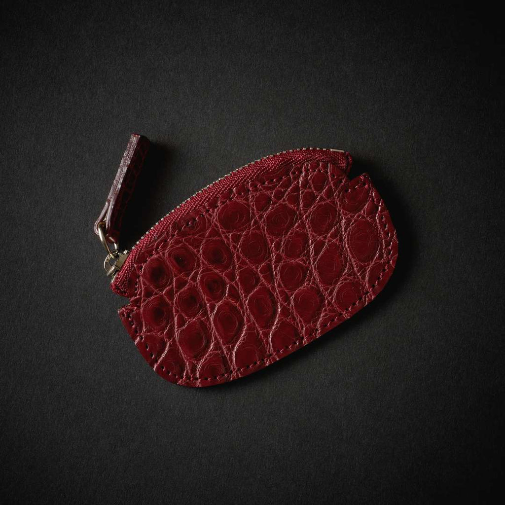 極上クロコ ポロサス コインケース COIN CASE PETAL – GOOD4THREE