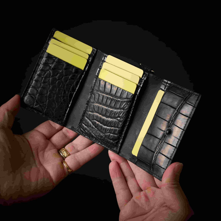 CROCODILE 3FOLD WALLET