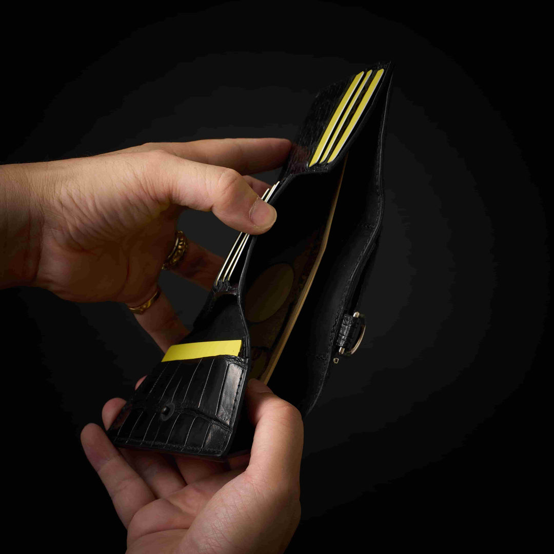 CROCODILE 3FOLD WALLET