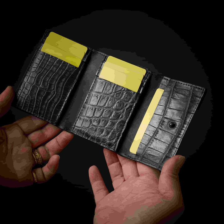 CROCODILE 3FOLD WALLET
