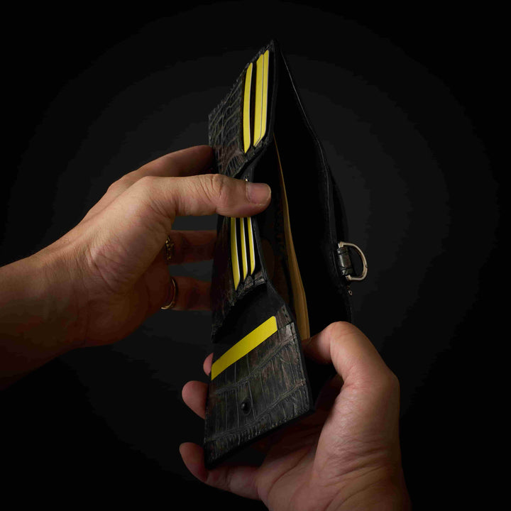 CROCODILE 3FOLD WALLET