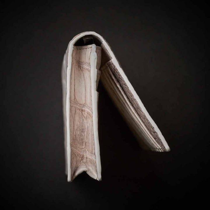 PREMIUM CROCO LONG WALLET "EPIGRAPHIA"