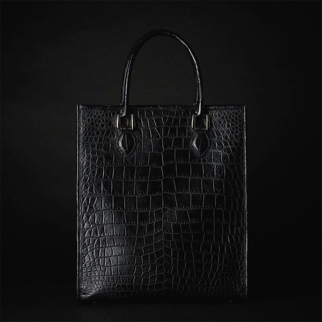 CROCO TOTE SOVRANO
