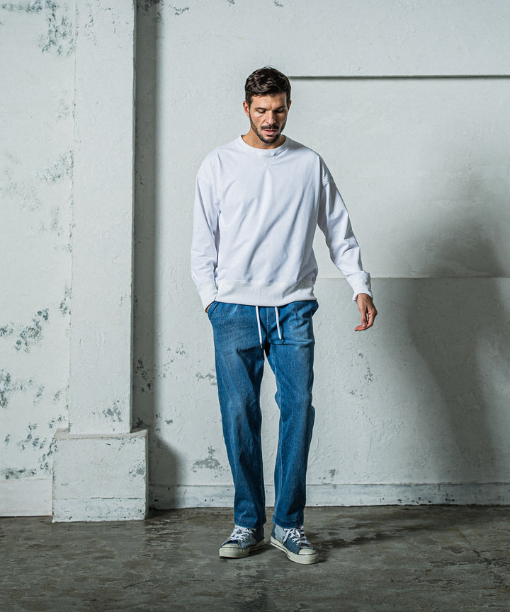 【おすすめ】EX sweat drop　trainer  ドロップショルダー スウェット トレーナー