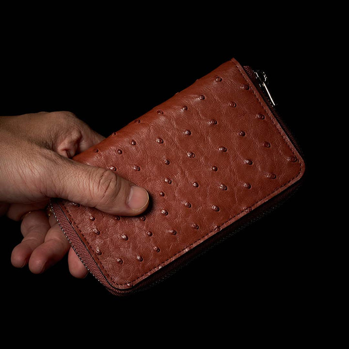 CRISTY SMART MID WLT .5 / OSTRICH