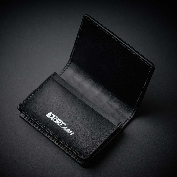 CROCODILE CARD CASE SUMIBLACK