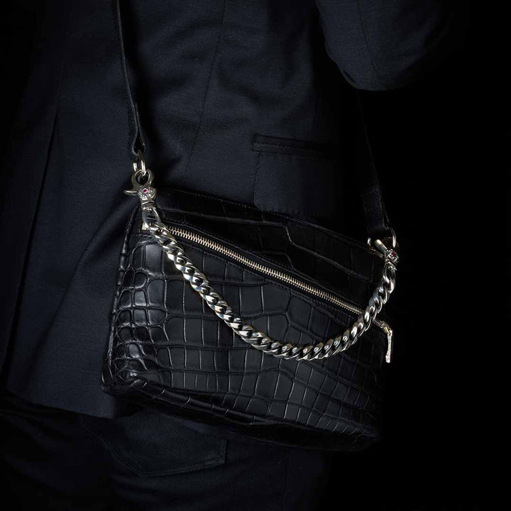 CROCODILE MINI SHOULDER BAG