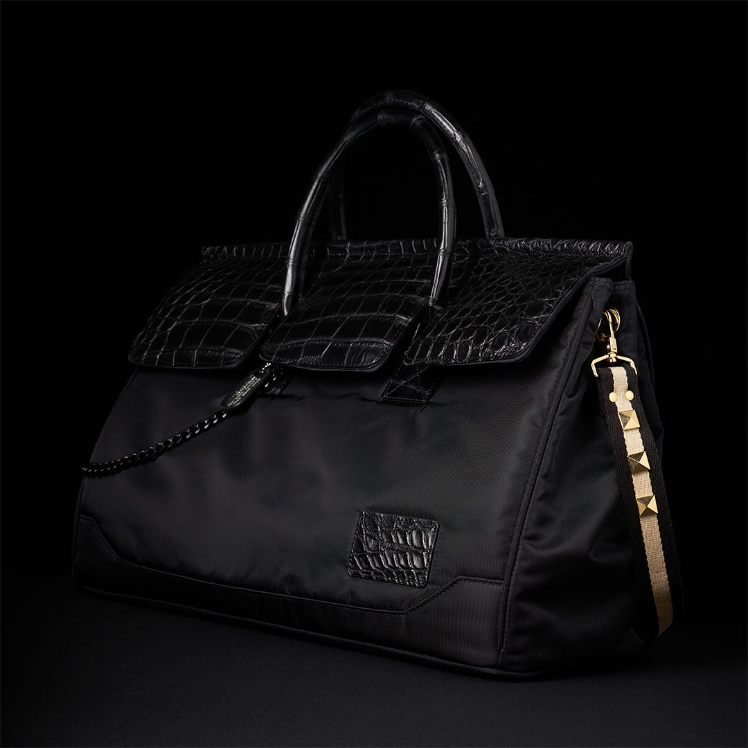 【数量限定】OBLIVION クロコPOROSUS x NYLON BOSTON