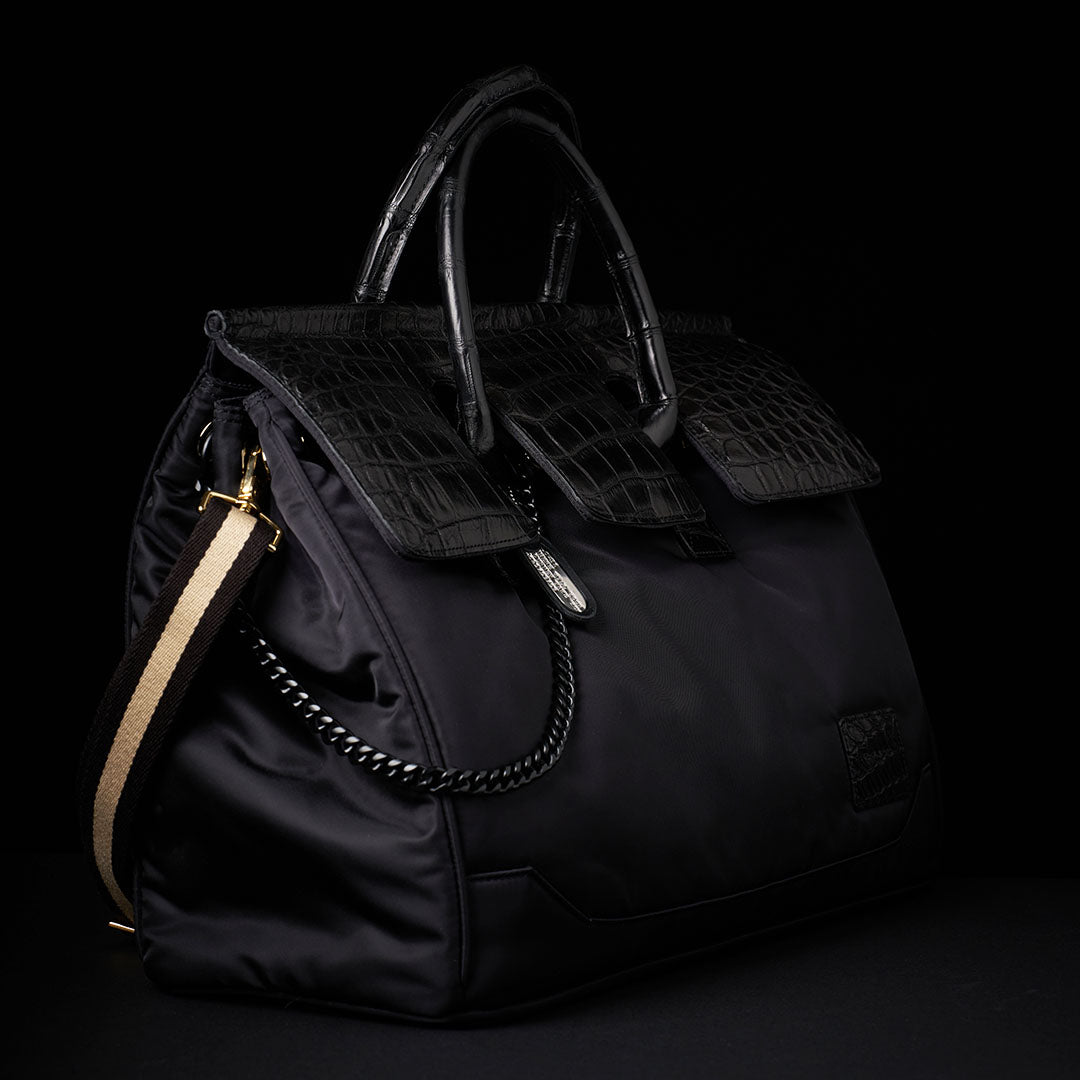 【数量限定】OBLIVION クロコPOROSUS x NYLON BOSTON