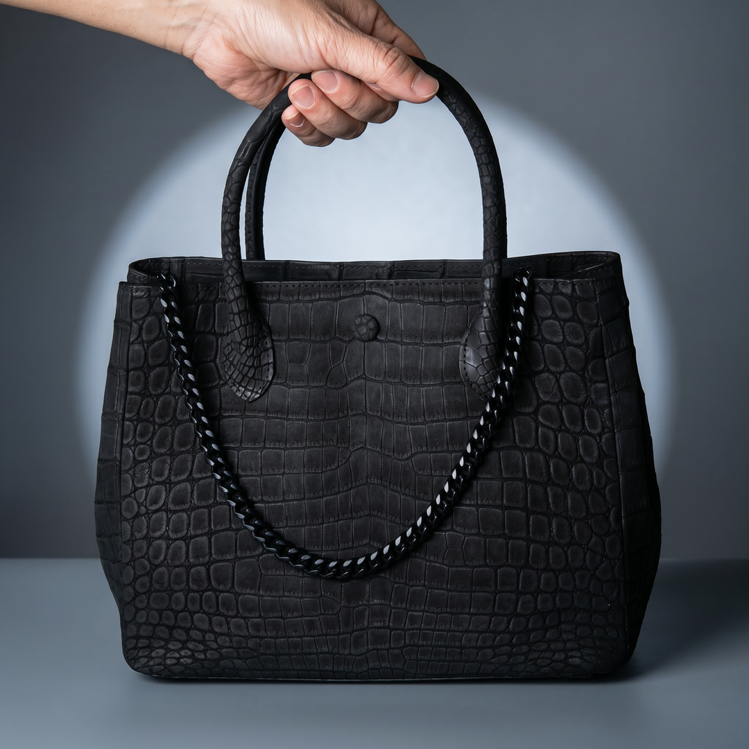 PREMIUM CROCO LOUNGE TOTE ウルトラマット（調整済み）