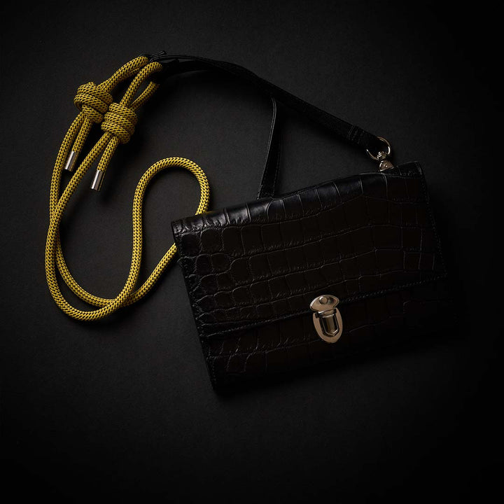 MICHELLE FUKIN CLUTCH POUCH / CROCO