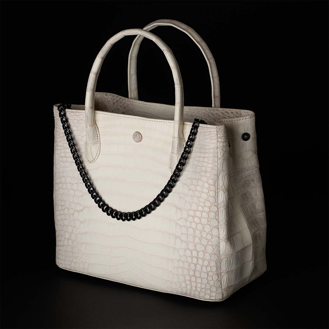 【完売】PREMIUM CROCO LOUNGE TOTE  限定HIMALAYA POROSUS 極上クロコダイル トートバッグ