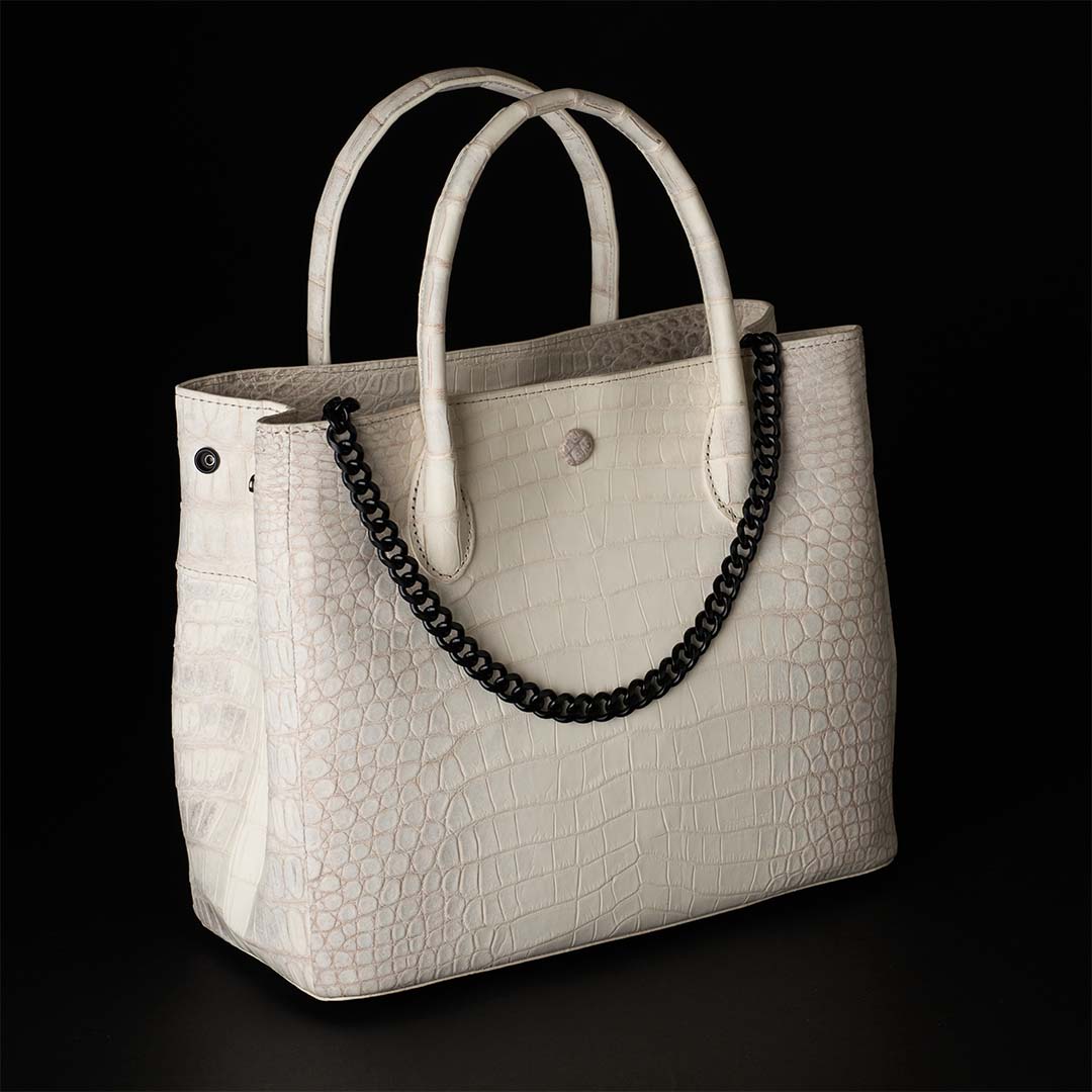 【完売】PREMIUM CROCO LOUNGE TOTE  限定HIMALAYA POROSUS 極上クロコダイル トートバッグ