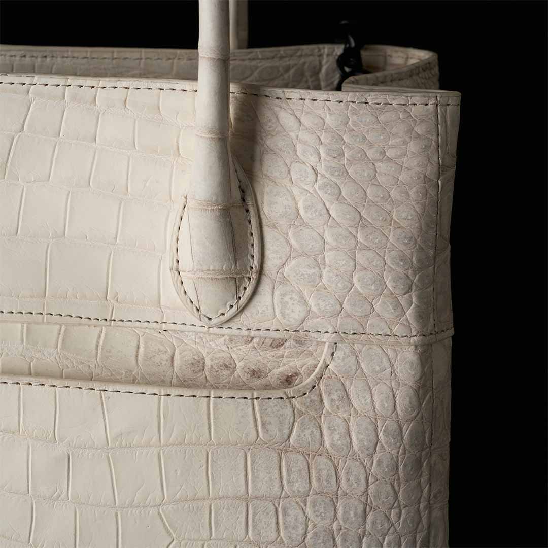 人気】PREMIUM CROCO LOUNGE TOTE 限定HIMALAYA POROSUS 極上
