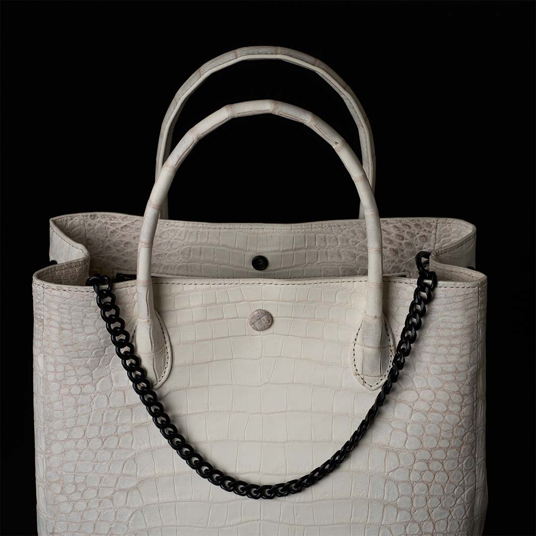 人気】PREMIUM CROCO LOUNGE TOTE 限定HIMALAYA POROSUS 極上