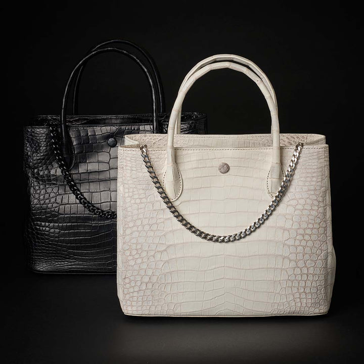 【完売】PREMIUM CROCO LOUNGE TOTE  限定HIMALAYA POROSUS 極上クロコダイル トートバッグ