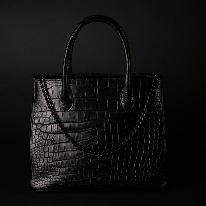 PREMIUM CROCO LOUNGE TOTE MAESTRO