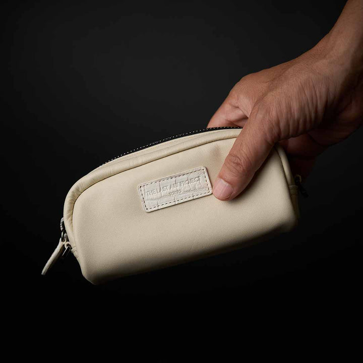 フレンチシープレザーポーチ