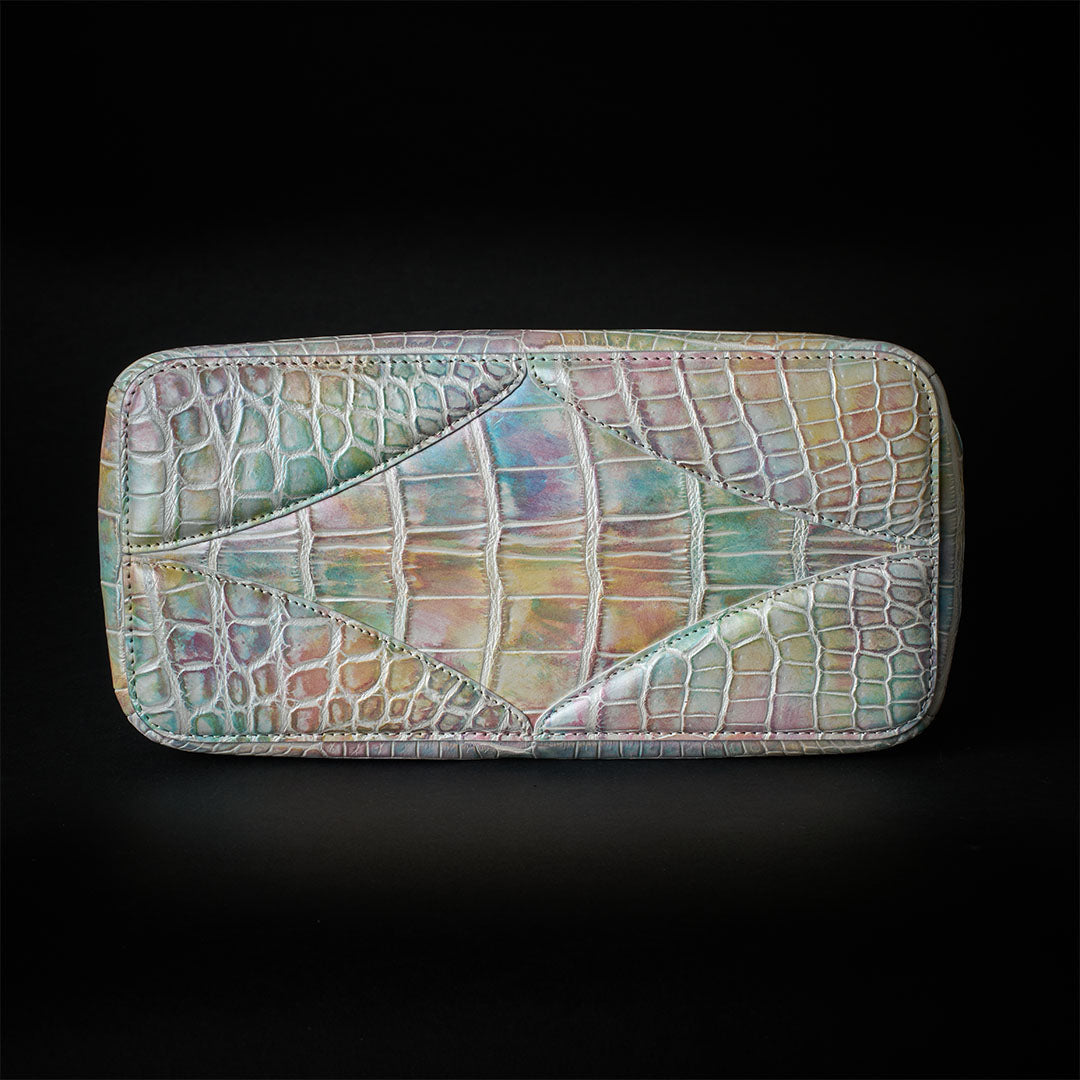 PREMIUM CROCO LOUNGE TOTE MAESTRO"雲彩”