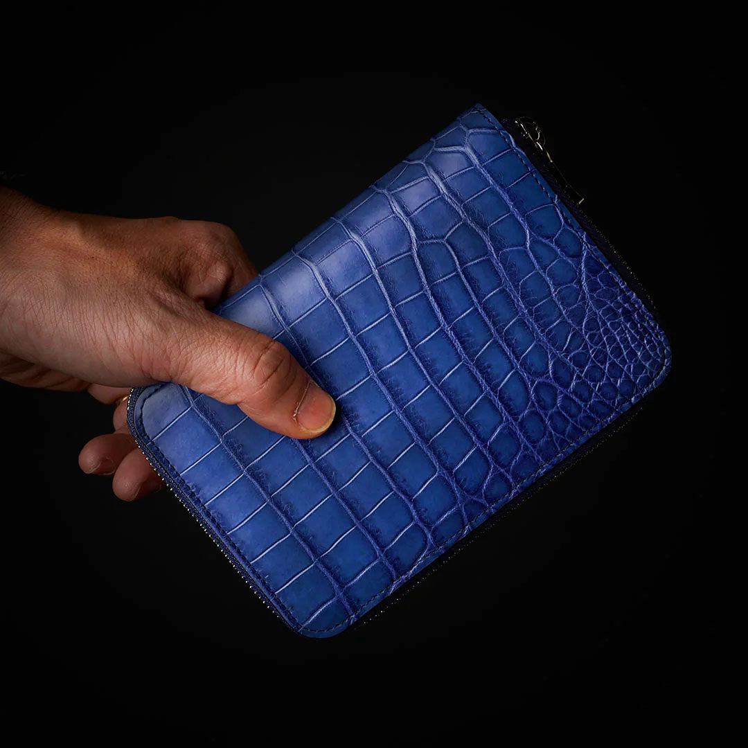 ITTI 限定カラー クロコダイル財布 CRISTY STUFFING MID WLT .5 CROCO