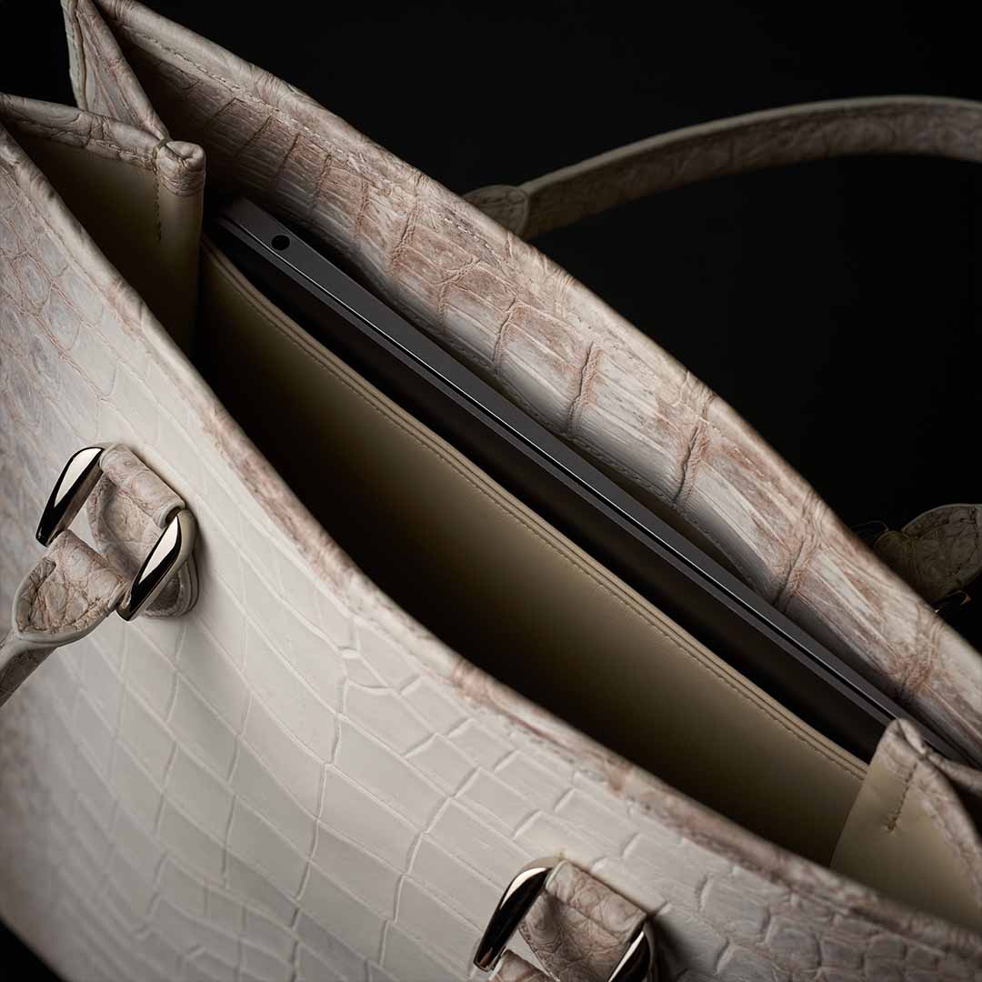 CROCO TOTE 「SOVRANO」 HIMALAYA クロコトート