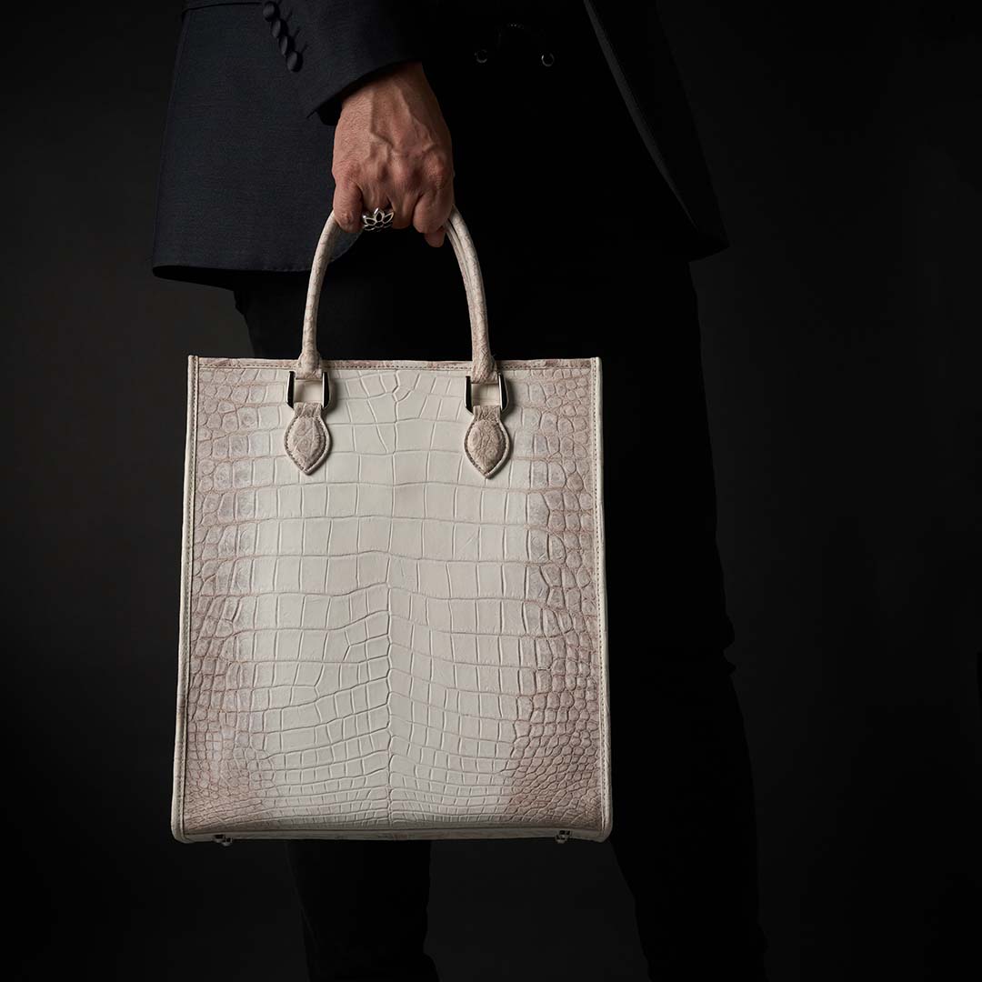 CROCO TOTE 「SOVRANO」 HIMALAYA クロコトート