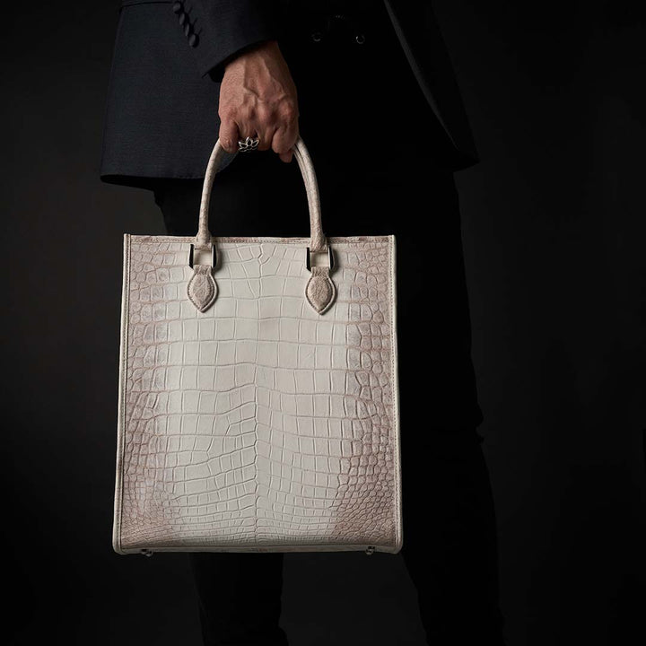 CROCO TOTE 「SOVRANO」 HIMALAYA クロコトート