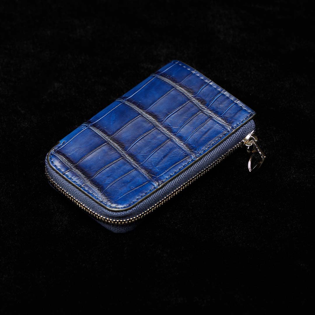 ITTIクロコダイルCRISTY KEY CARD CASE AI CROCO