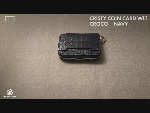 ITTIクロコダイル財布CRISTY COIN CARD WLT / AI CROCO